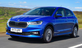 Skoda Fabia - front tracking