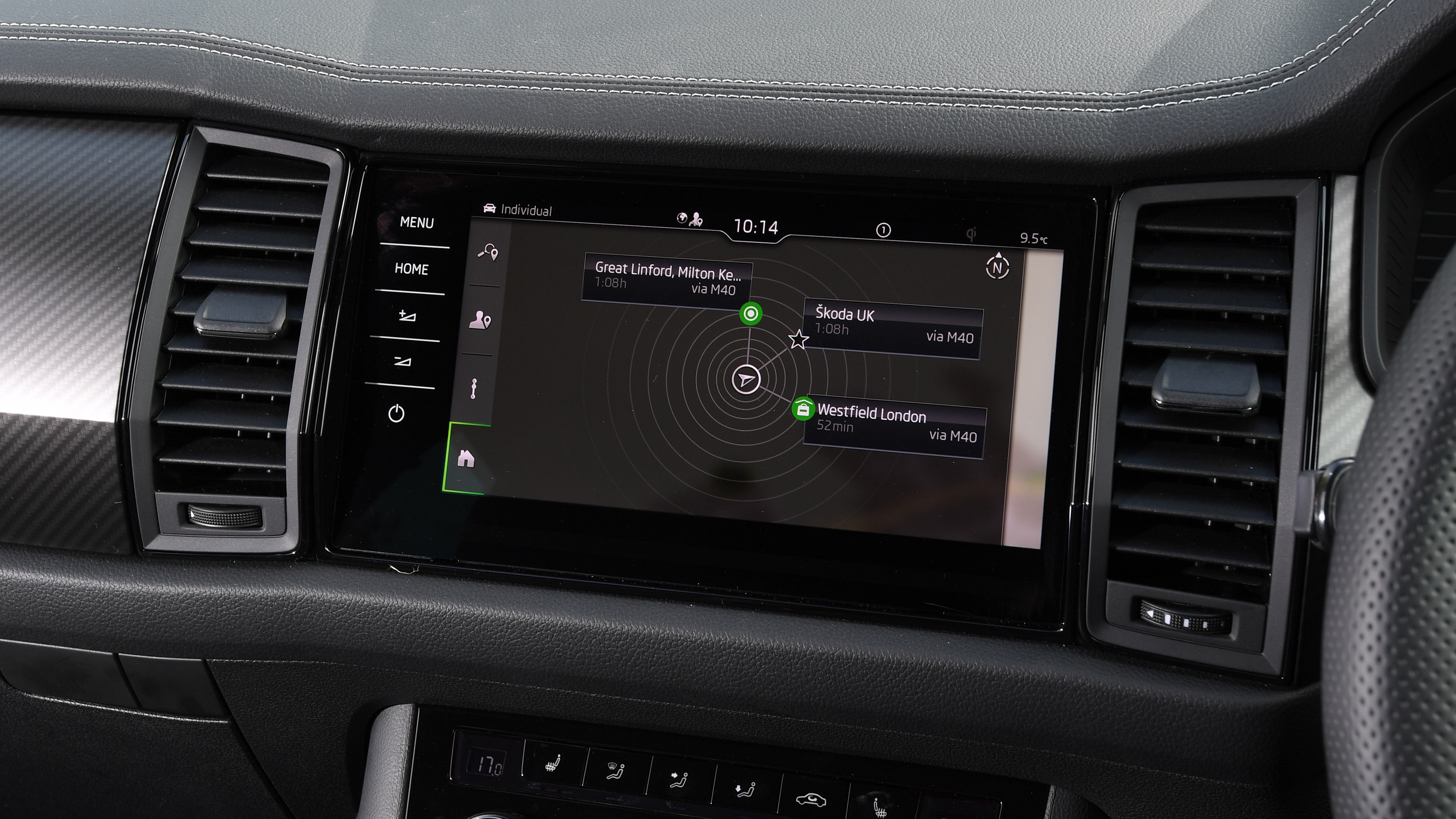 Skoda Kodiaq SportLine - touchscreen