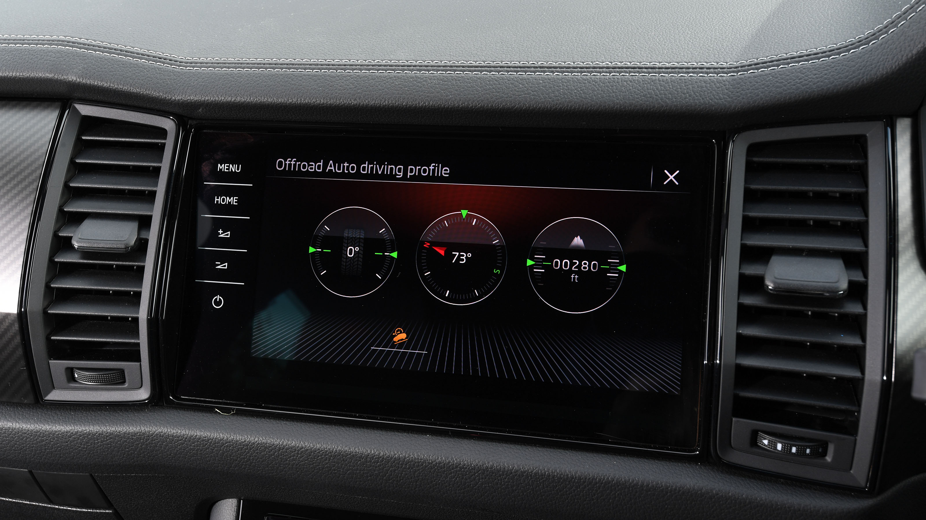 Skoda Kodiaq SportLine - touchscreen