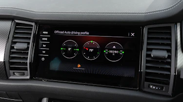 Skoda Kodiaq SportLine - touchscreen