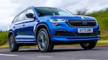 Skoda Kodiaq SportLine - front tracking