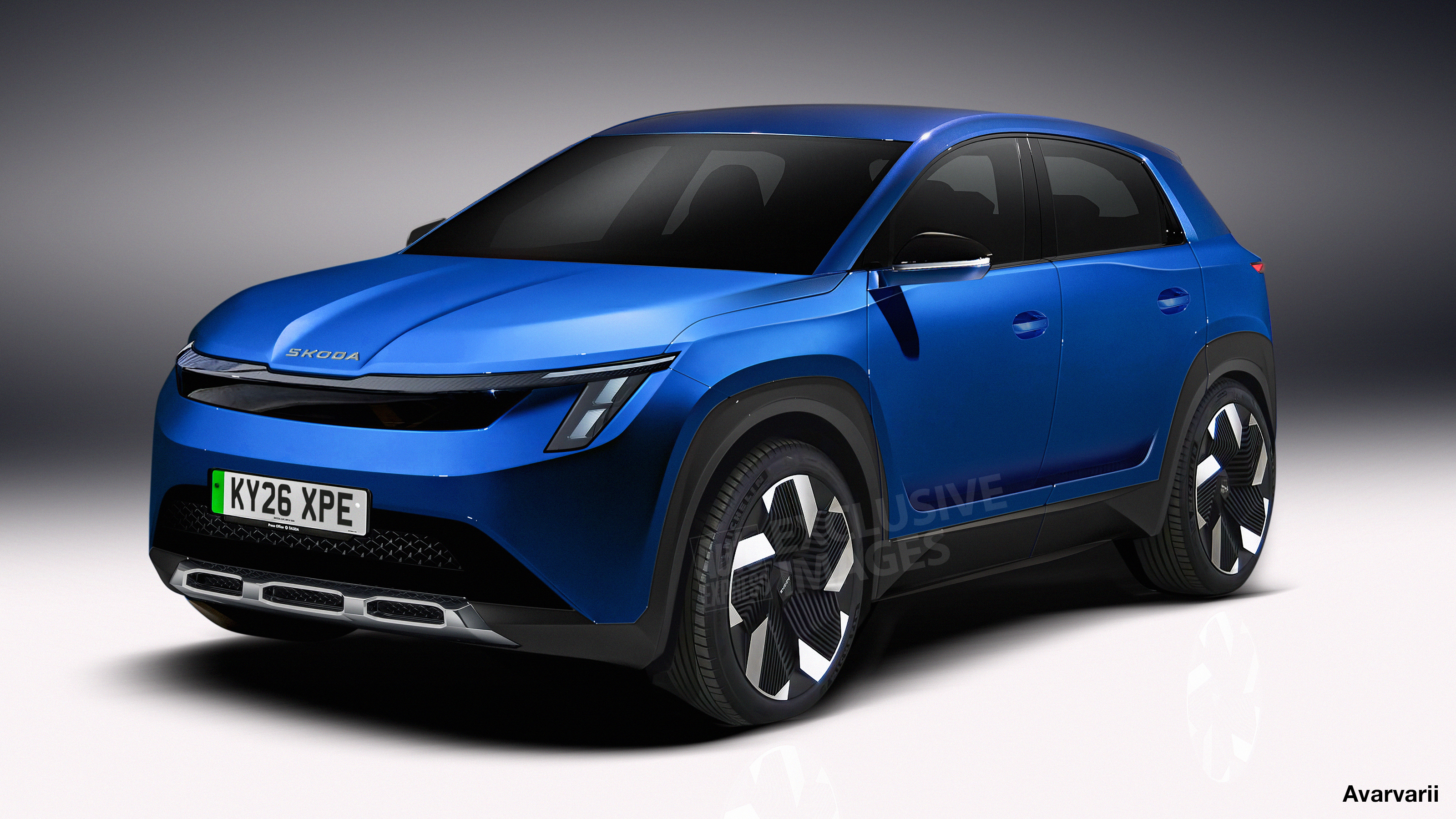 New small Skoda SUV exclusive image