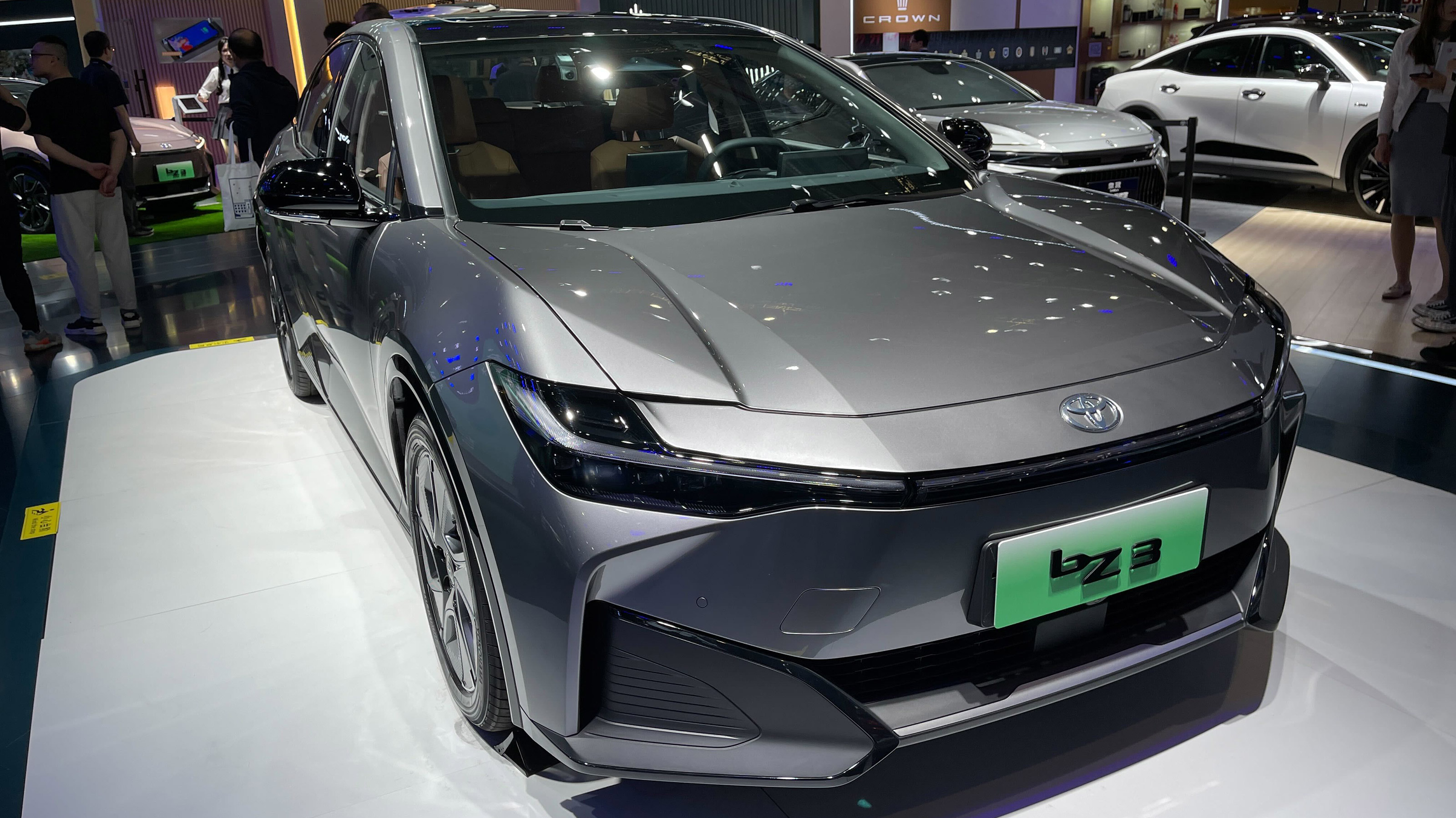 Toyota bZ3 saloon Shanghai - front static
