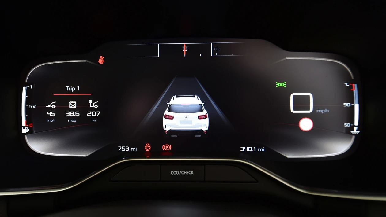Used Citroen C5 Aircross - dials