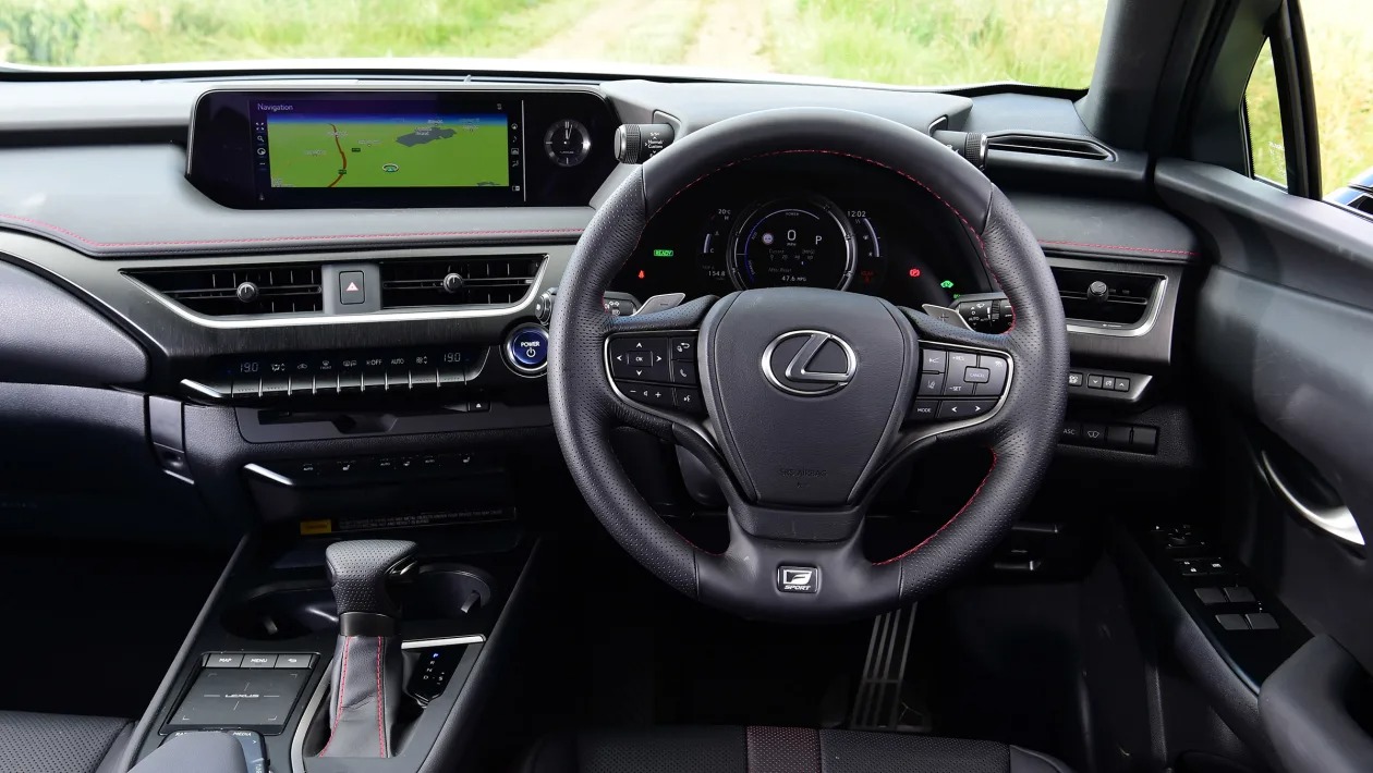 Used Lexus UX - dash