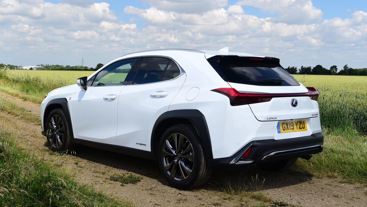 Used Lexus UX - rear static