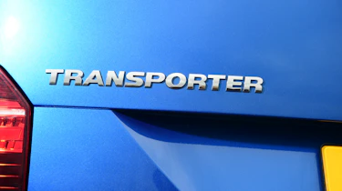 Volkswagen Transporter Sportline - rear ' Transporter' badge