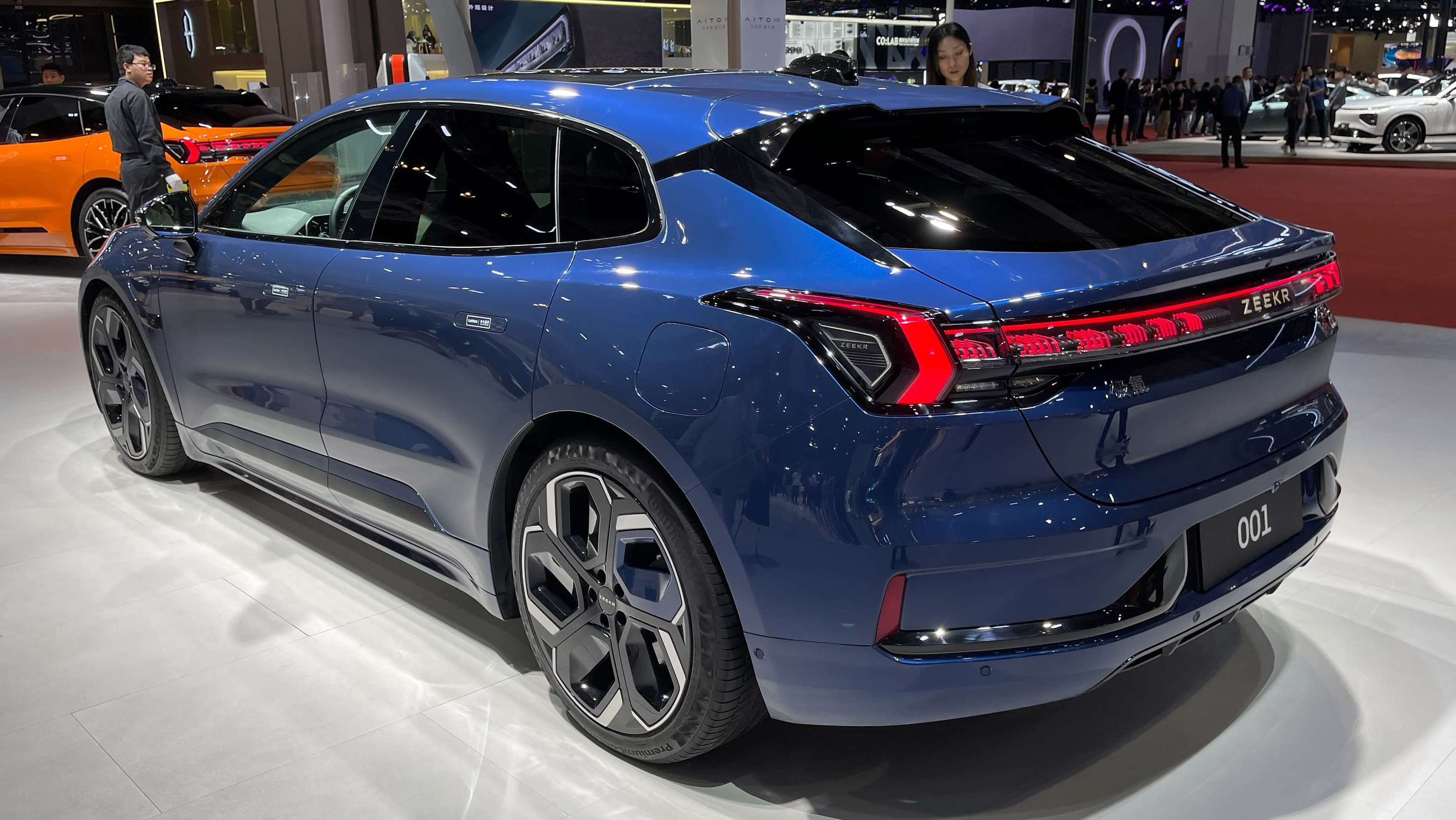 Zeekr 001 - Shanghai rear