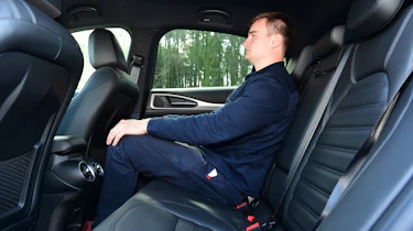 Alfa Romeo Stelvio - Alastair Crooks rear seats