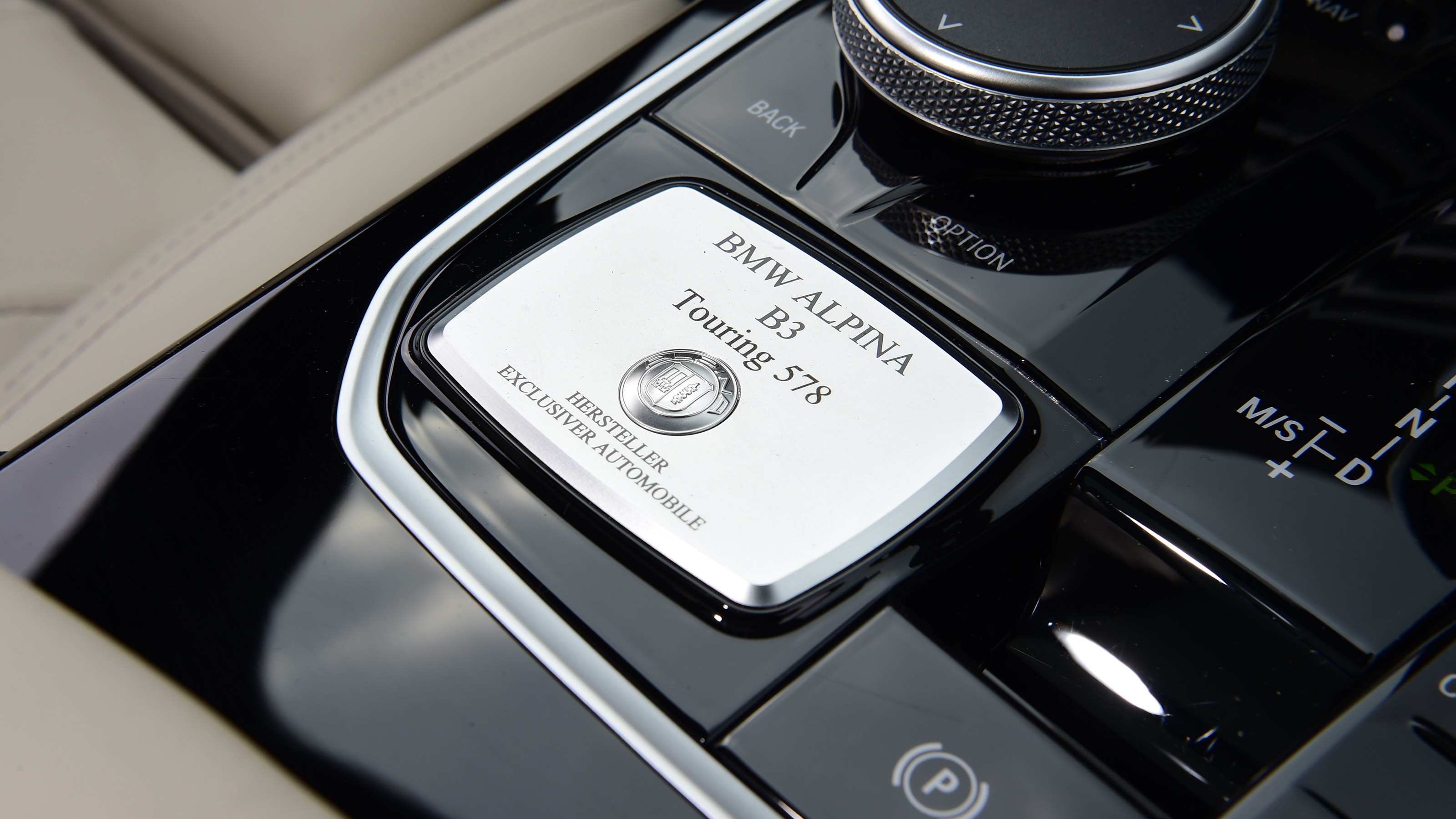 Alpina B3 Touring - plaque