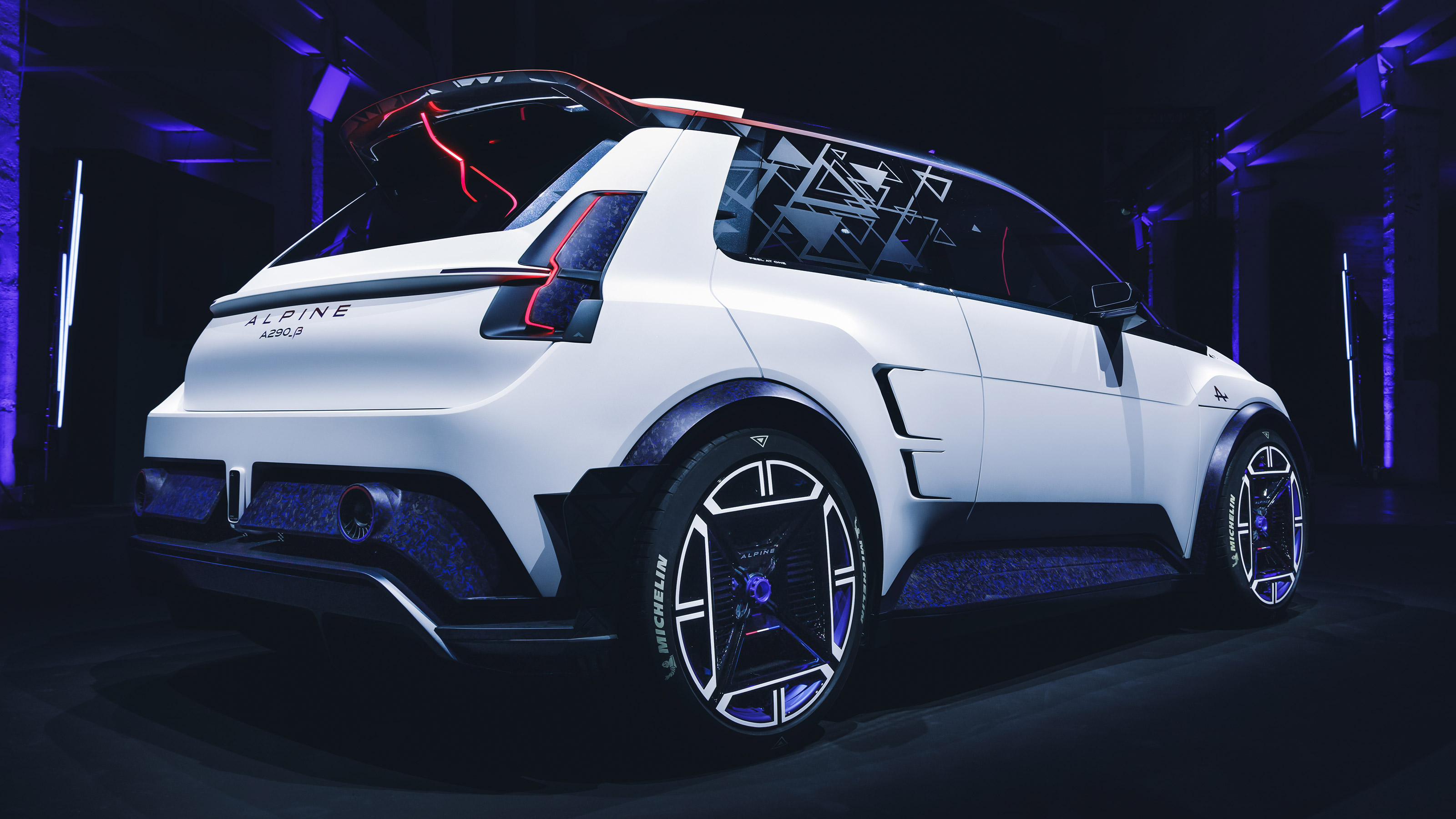 Alpine A290 B concept - rear static