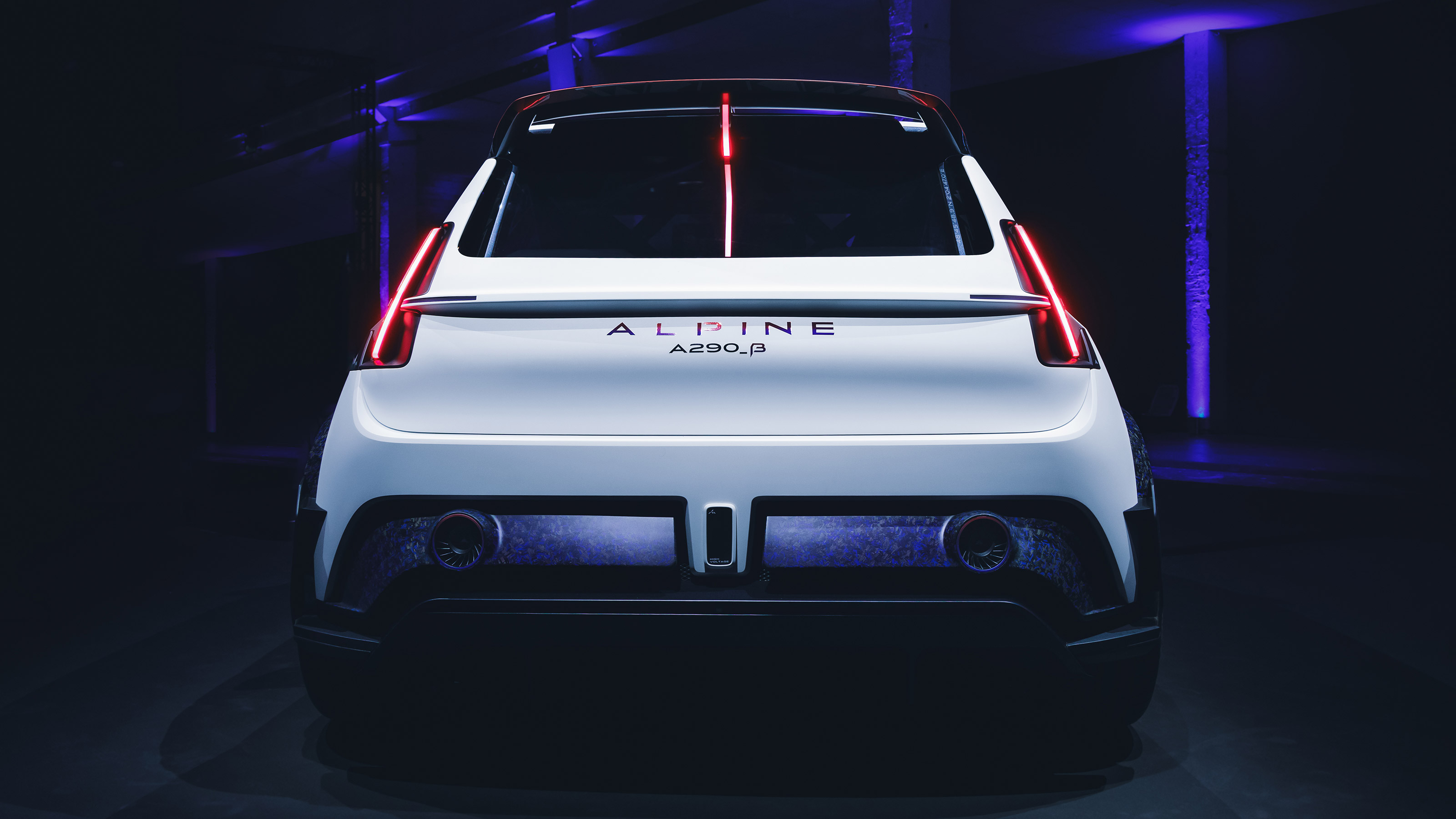 Alpine A290 B concept - full rear