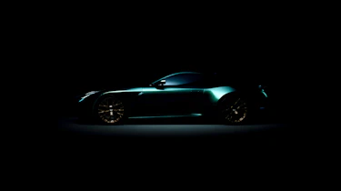 Aston Martin DB12 official teaser image - side