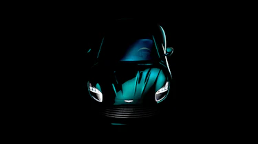 Aston Martin DB12 official teaser image - front
