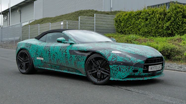 Aston Martin DB12 Volante spyshot 3