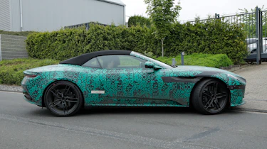 Aston Martin DB12 Volante spyshot 4