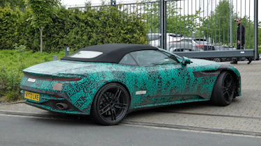Aston Martin DB12 Volante spyshot 5