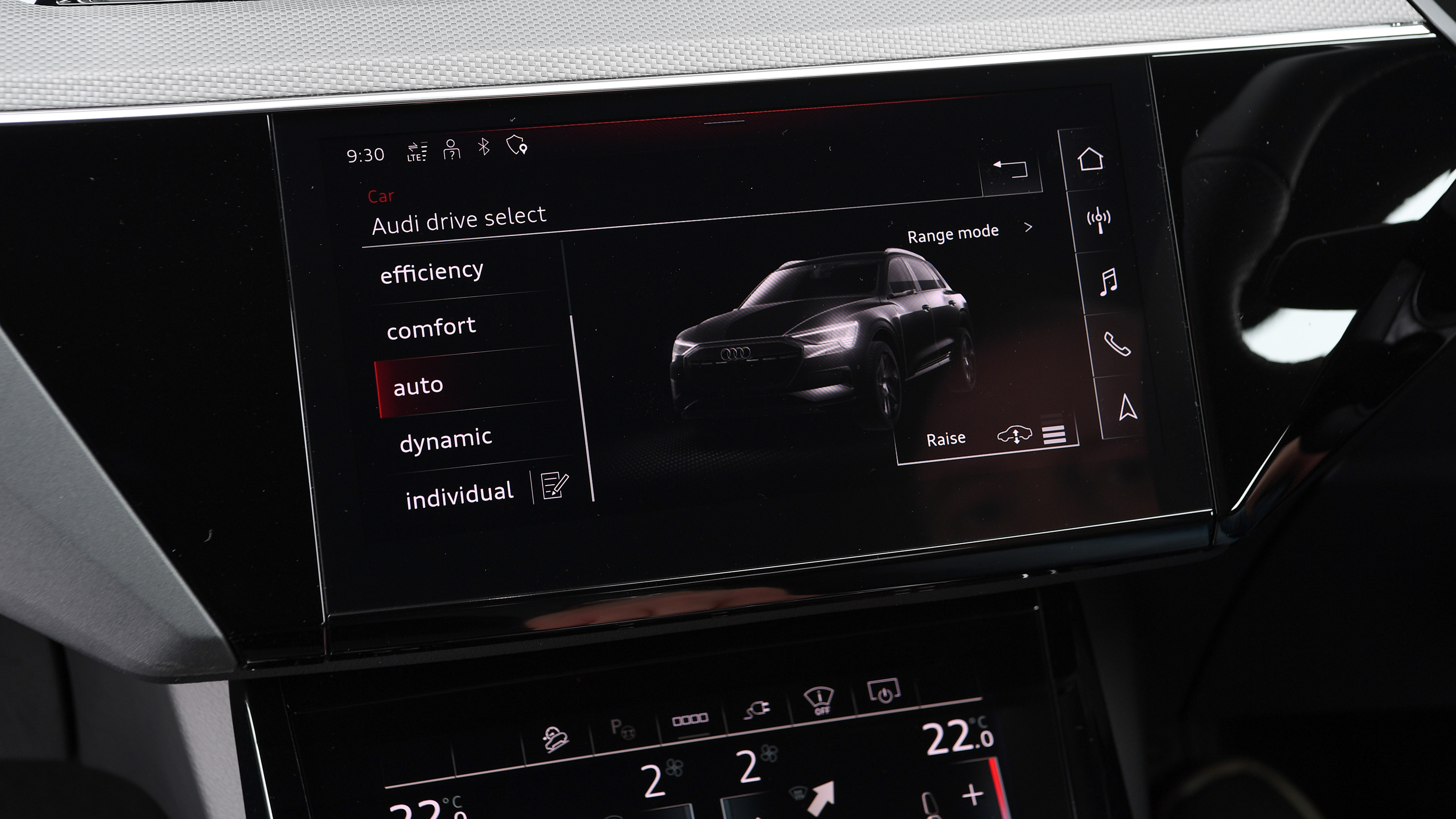 Audi Q8 e-tron - drive modes