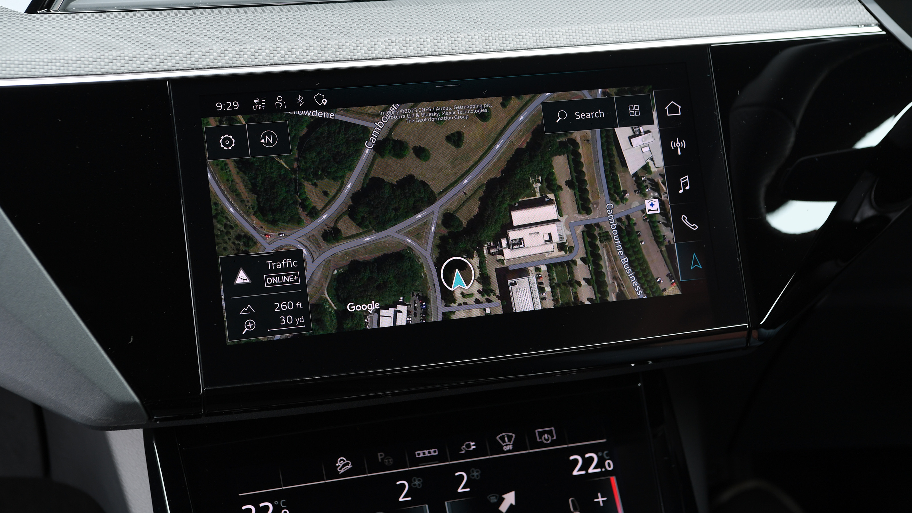 Audi Q8 e-tron - sat-nav