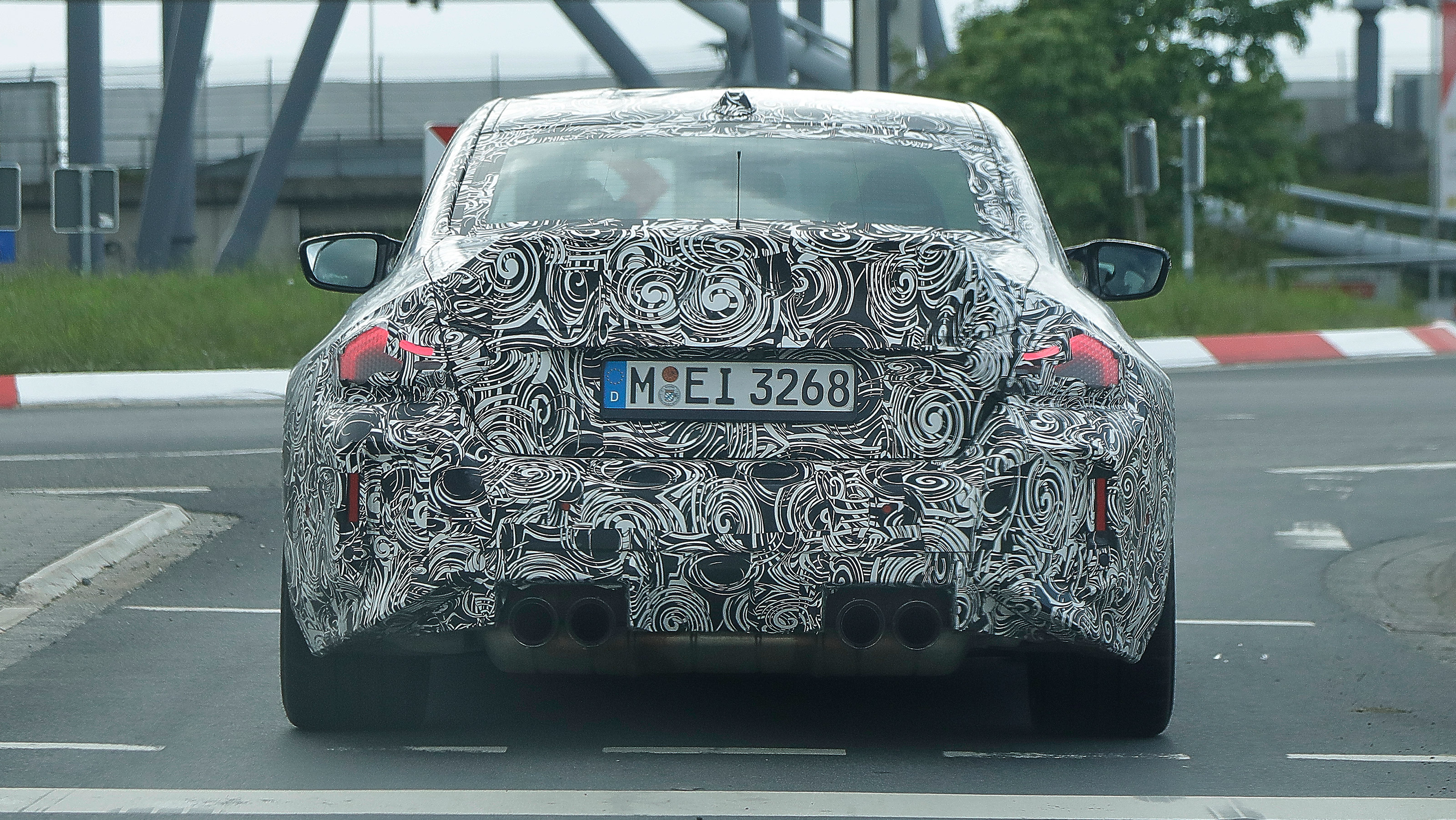 BMW M2 CS spyshot 7