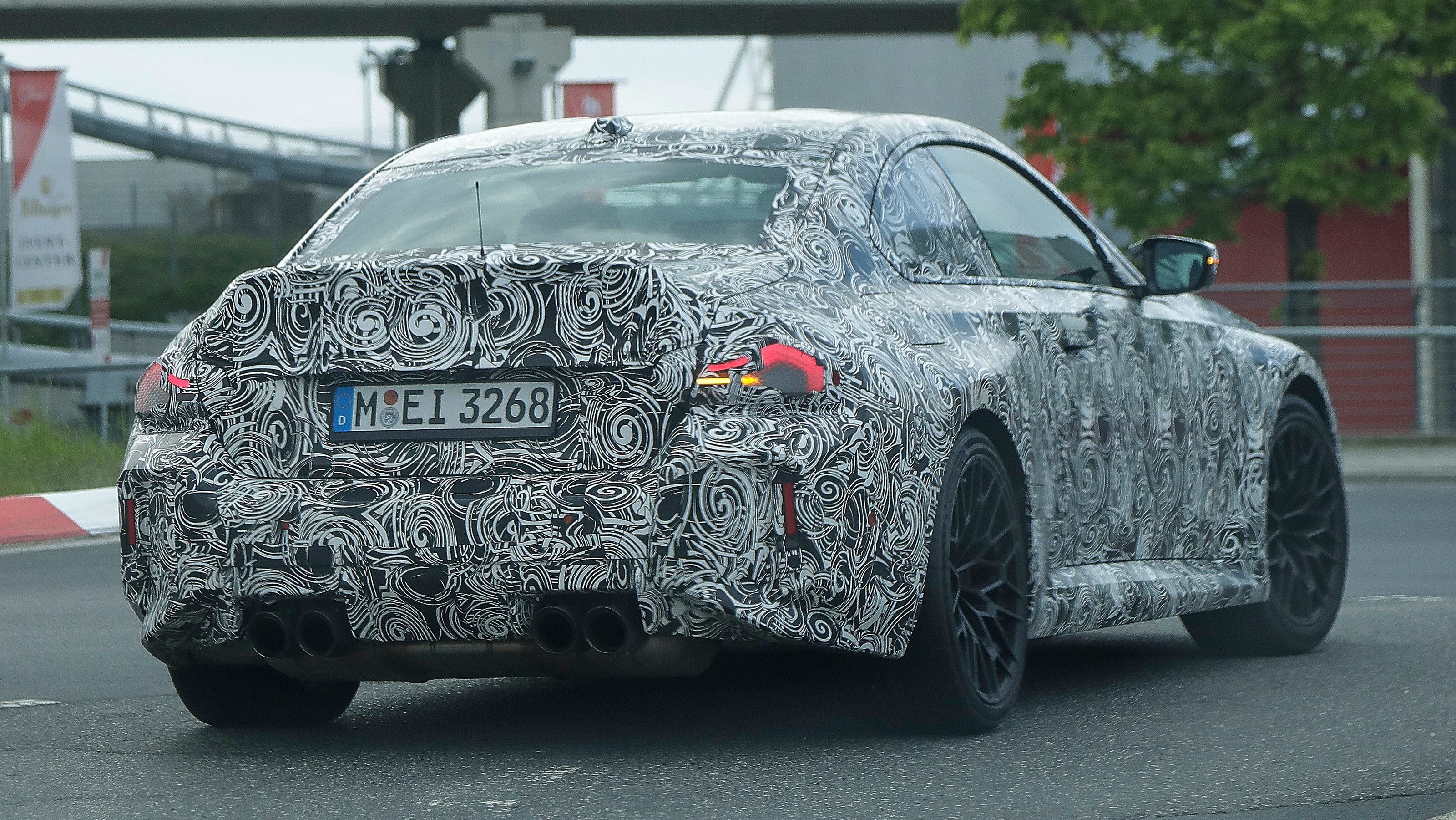 BMW M2 CS spyshot 8