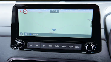 Hyundai Kona Hybrid - sat-nav