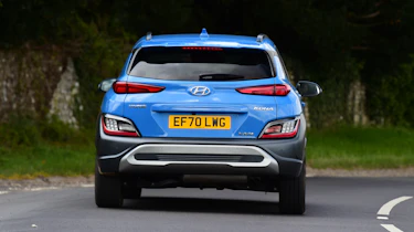 Hyundai Kona Hybrid - rear cornering
