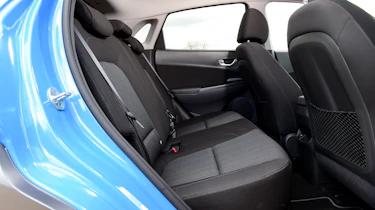 Hyundai Kona Hybrid - rear seats