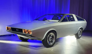 Hyundai Pony Coupe concept - show front