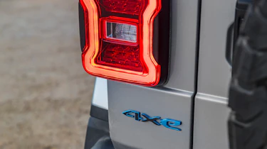 Jeep Wrangler 4xe - rear badge
