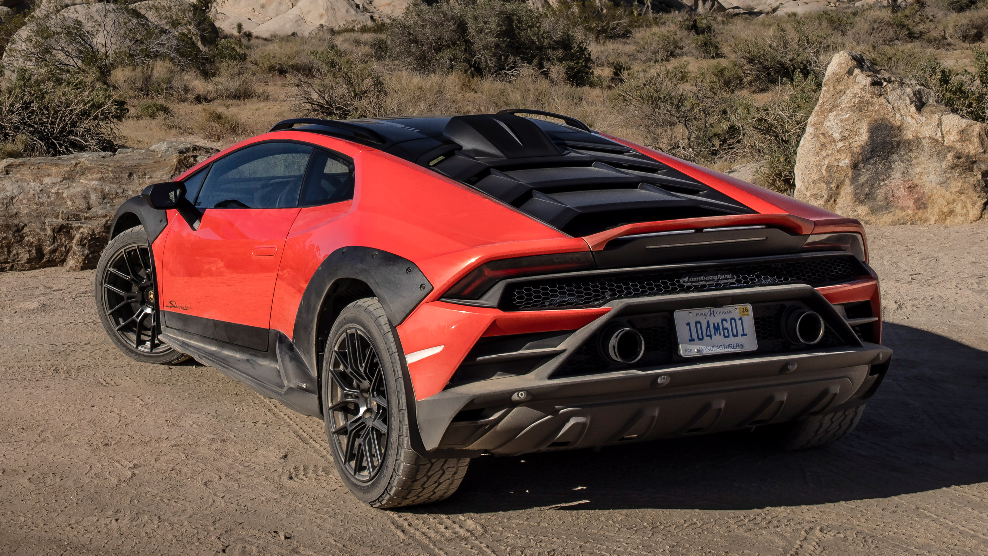 Lamborghini Huracan Sterrato - rear static