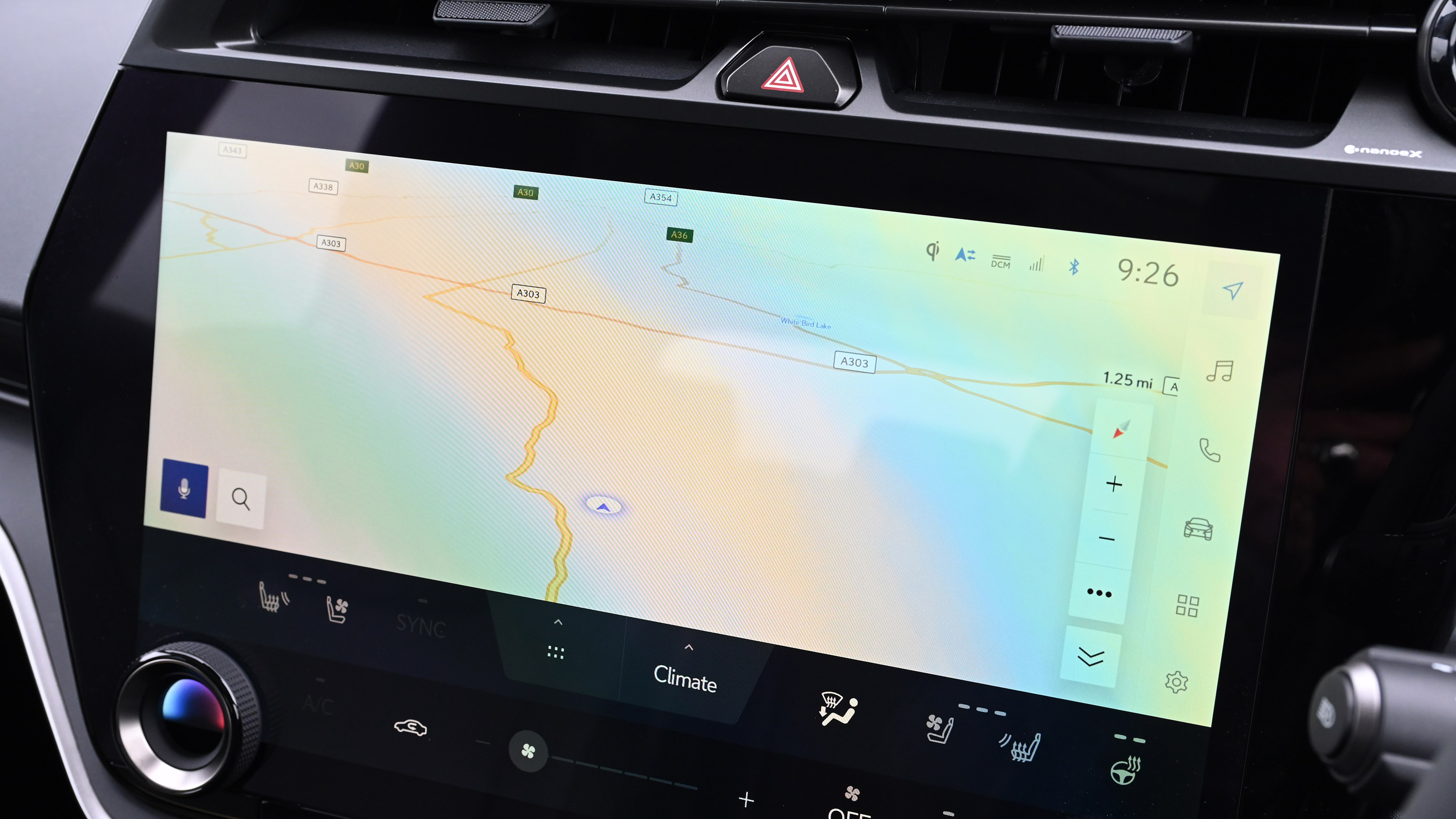 Lexus RZ 450e - sat-nav
