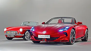 MG Cyberster and MGB