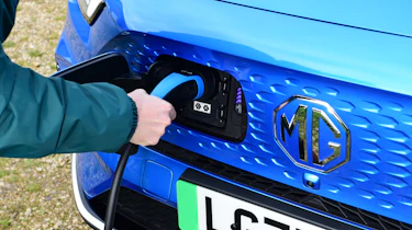 MG ZS EV - charging port