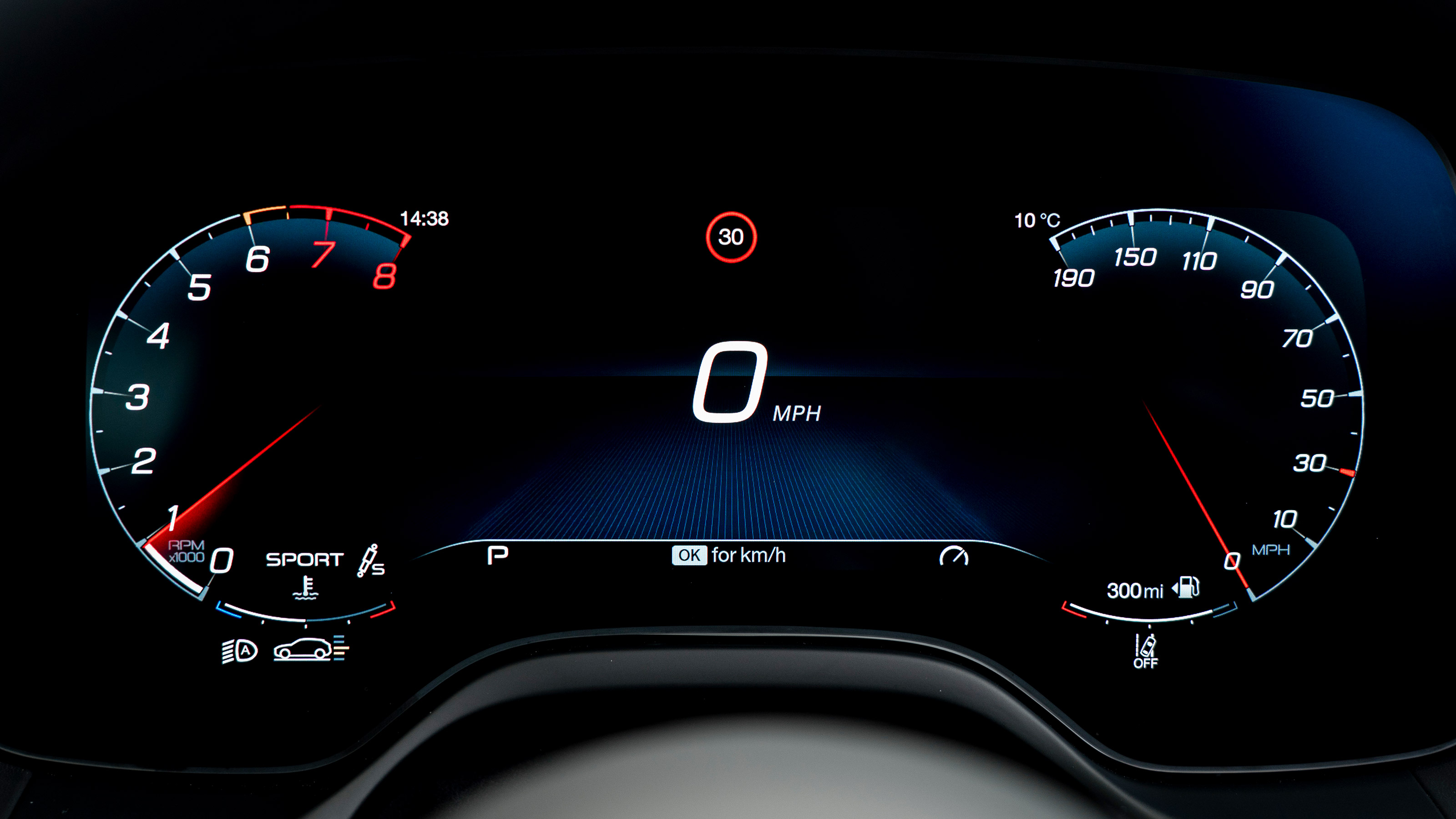 Maserati Grecale Trofeo - dials