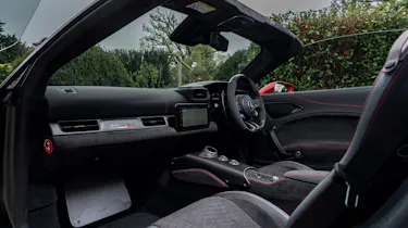 Maserati MC20 Cielo - cabin full of Alcantara
