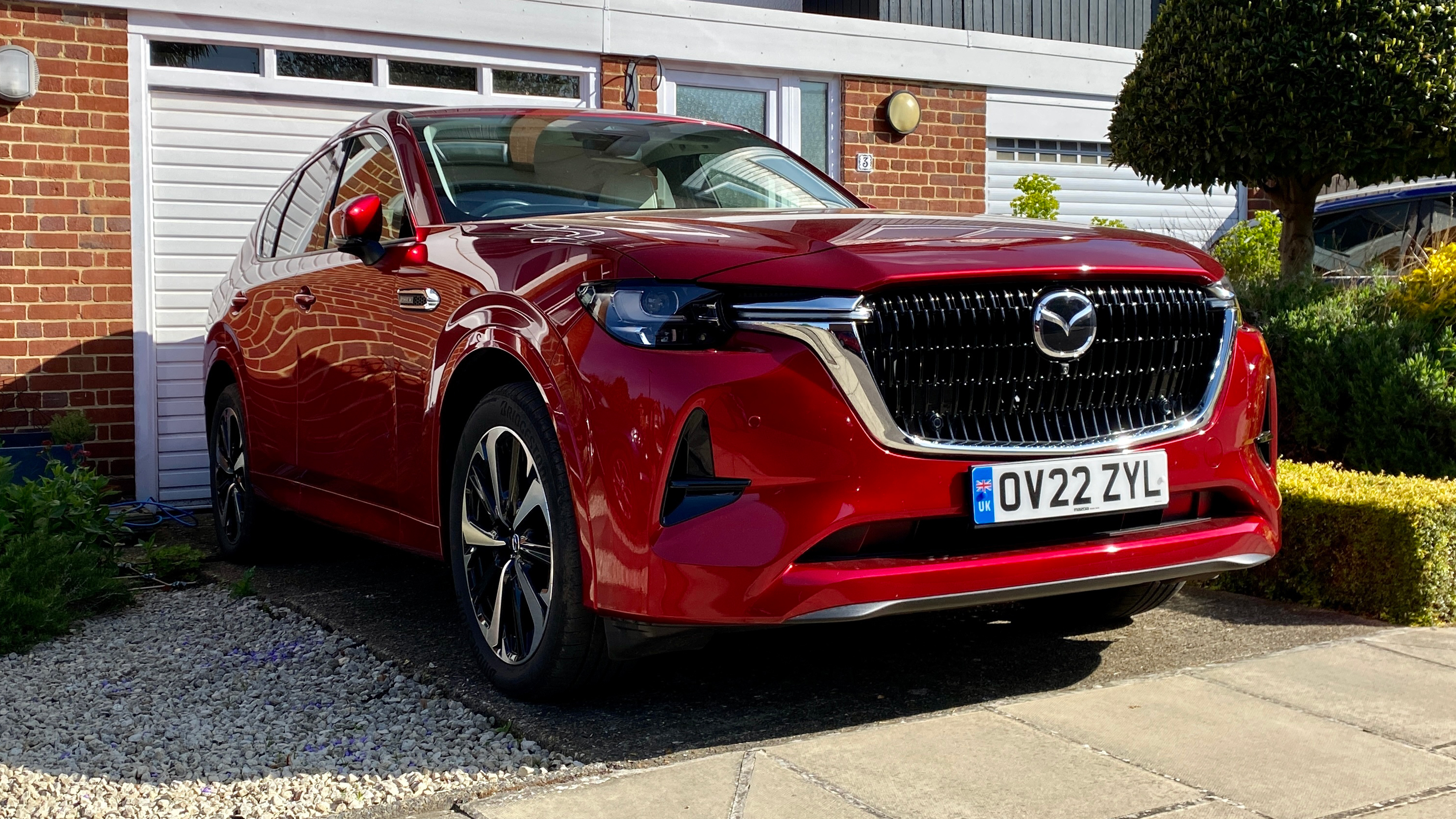 Mazda CX-60 parked on driveway