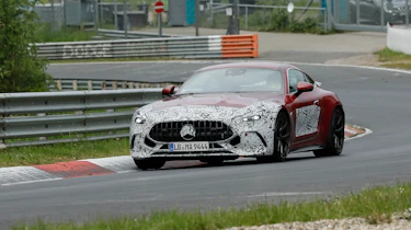 Mercedes AMG GT - front tracking
