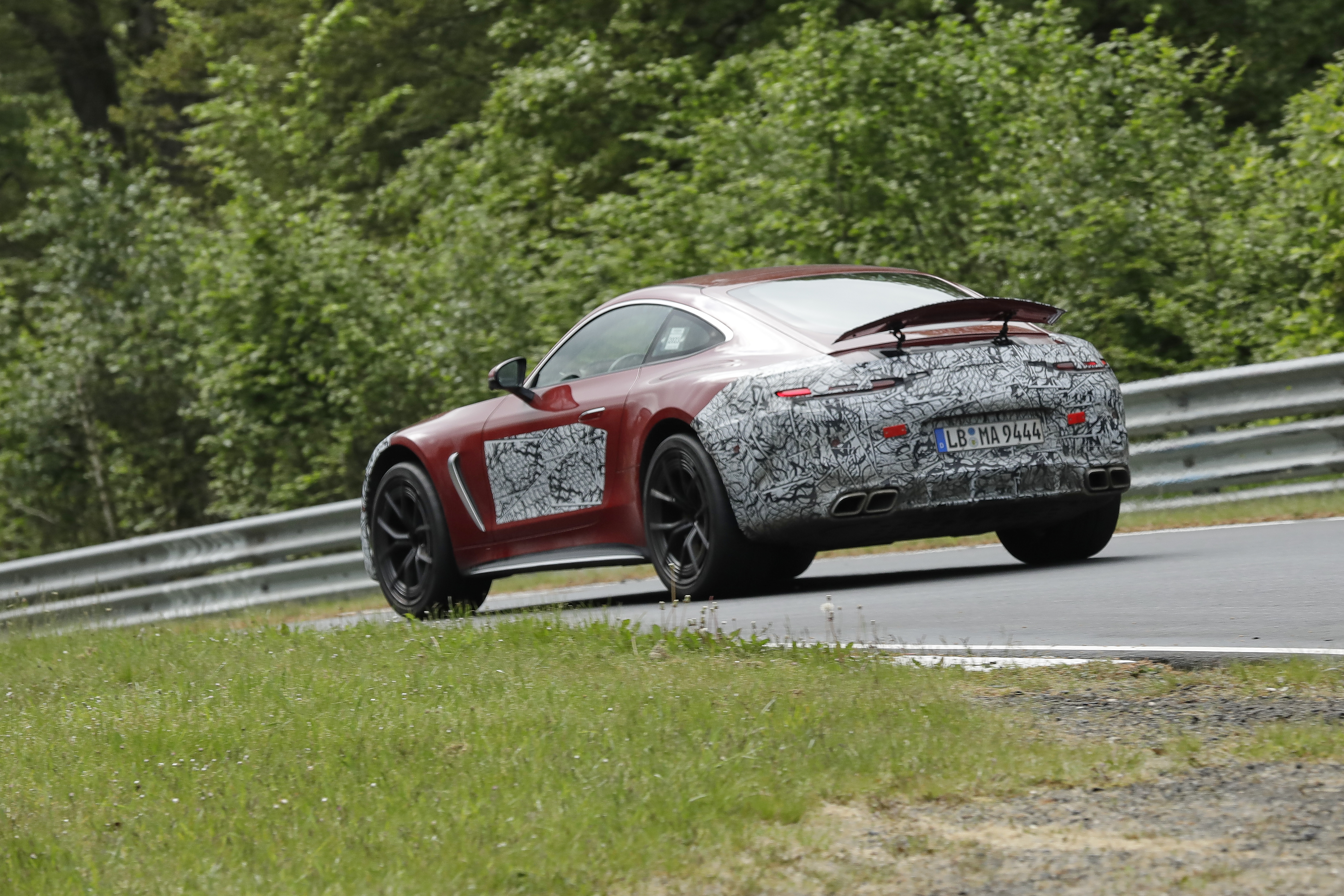 Mercedes AMG GT - rear