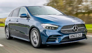 Mercedes B-Class - front tracking