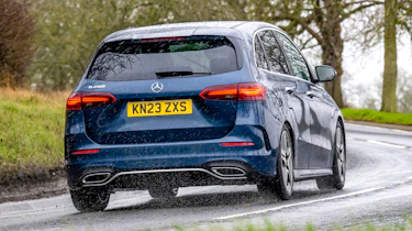 Mercedes B-Class - rear cornering