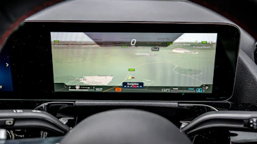 Mercedes B-Class - digital driver's display