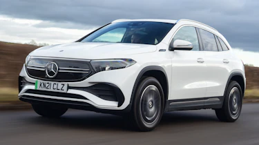 Mercedes EQA - front tracking