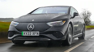 Mercedes EQE 350 - front tracking