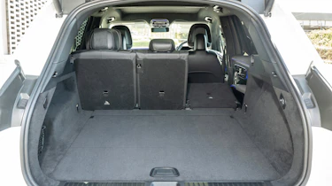 Mercedes EQS SUV UK - boot