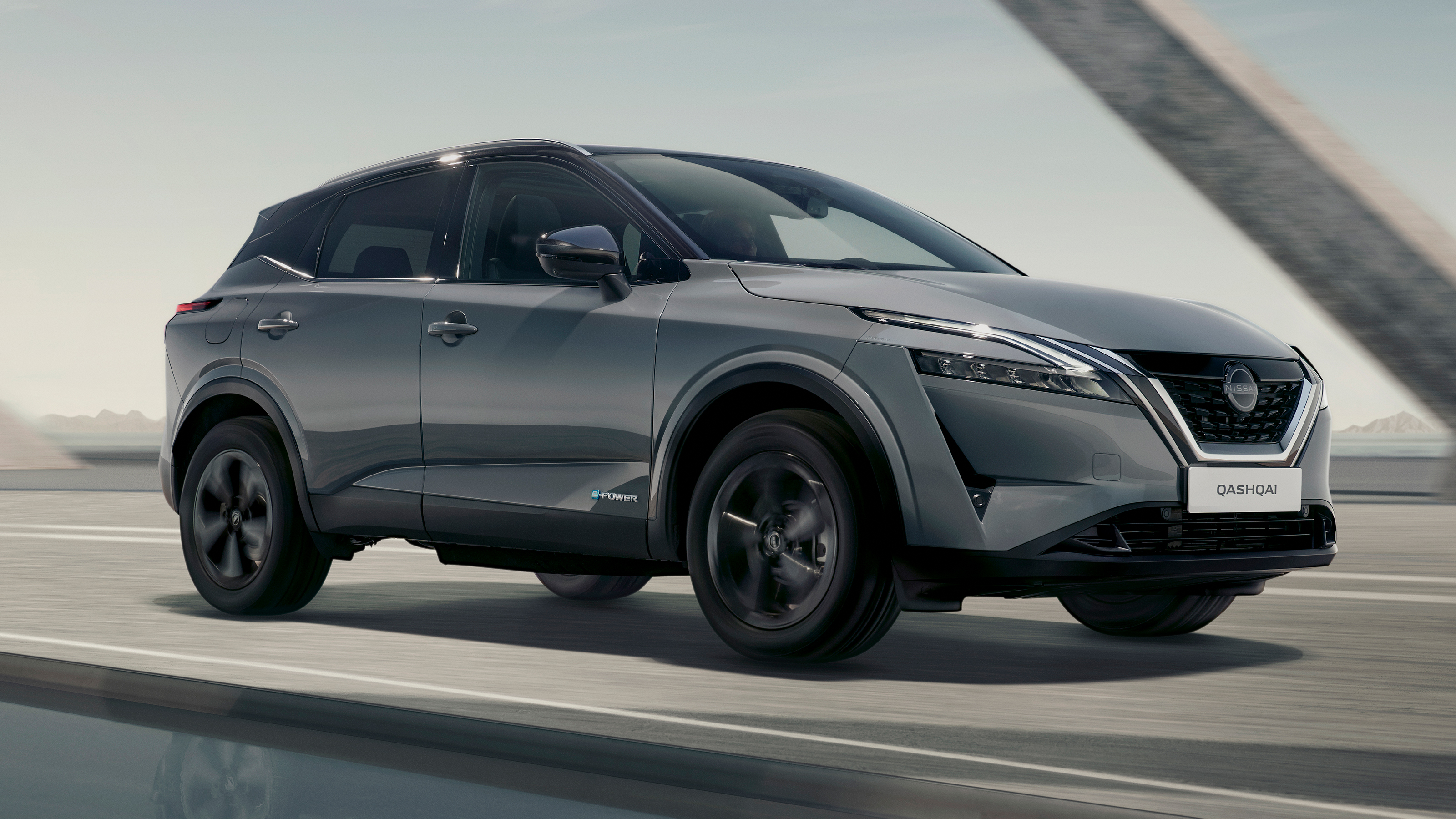 Nissan Qashqai e-Power Kuro Edition - front tracking