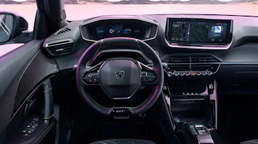 Peugeot e-2008 facelift - dash