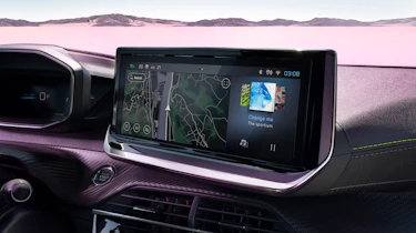Peugeot e-2008 facelift - infotainment