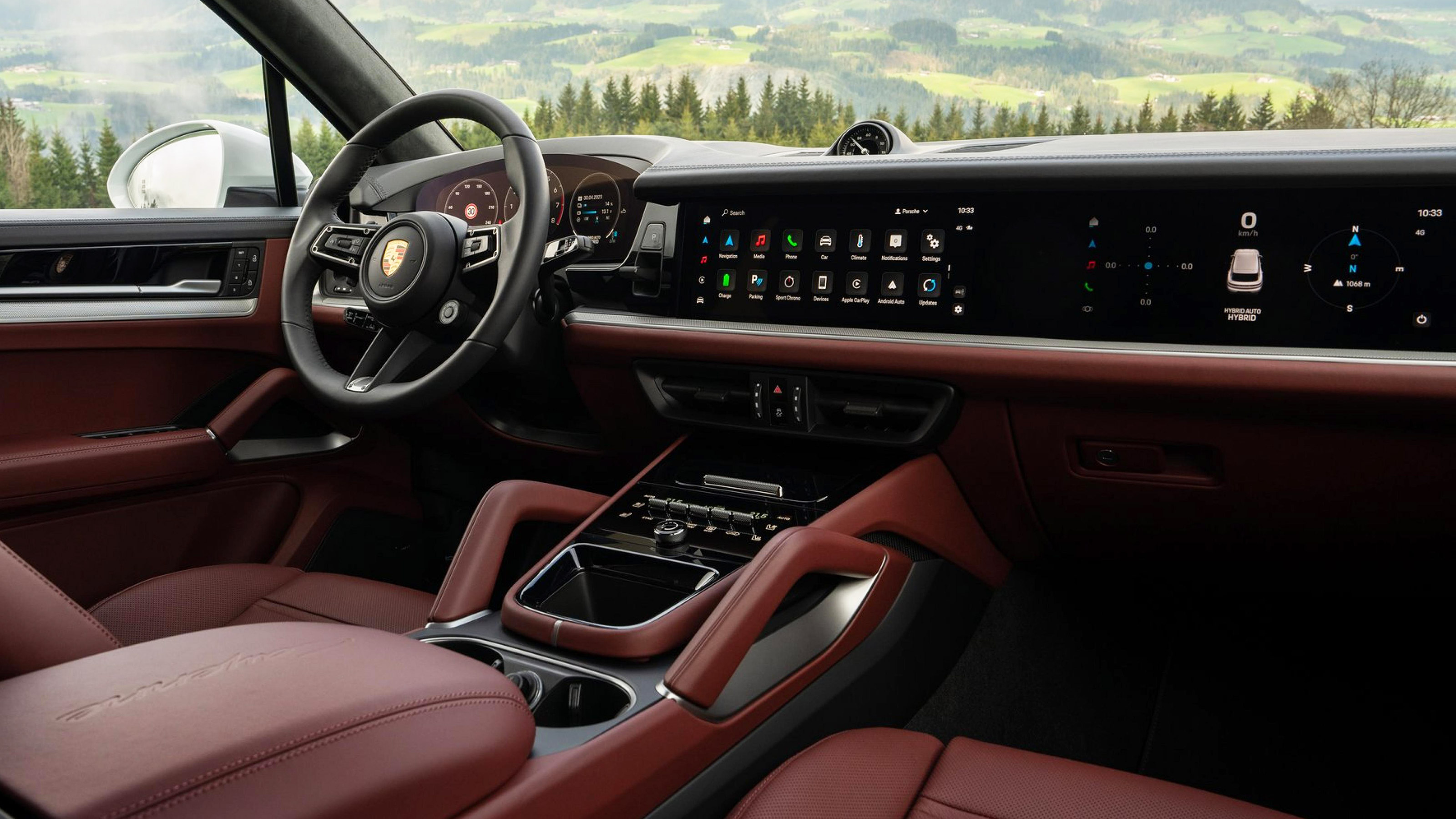Porsche Cayenne E-Hybrid - dash