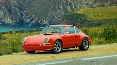 Porsche 911 ST from Everrati - mountain road